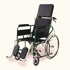 Aksesoris Kursi, Kursi Lipat Baja Reclining Manual, Kursi Tinggi Berkaki Panjang, Harga Pabrik, Kursi Roda - Product Image 3