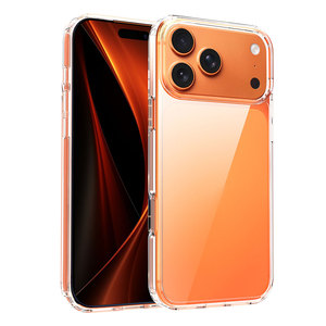 Funda transparente Laudtec para teléfono con TPU+PC a prueba de golpes y agua, anti-huellas, tacto suave, para iPhone 18 Pro - Product Image 2