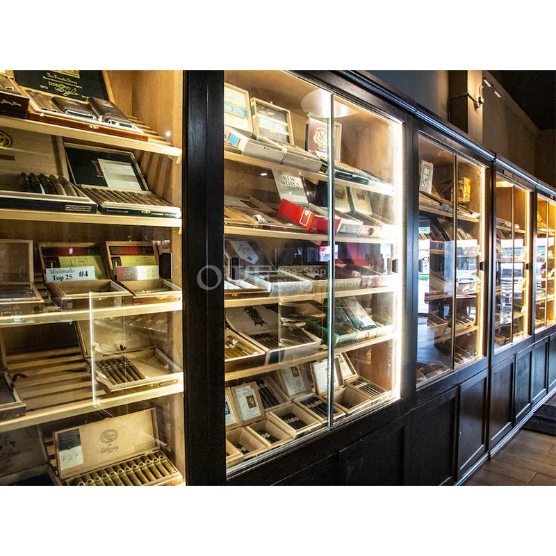 Cigar room furniture cedar wood cigar humidor cabinet humidor cigar cabinet