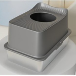 OEM Hersteller extra große Kunststoff automatische Schublade geschlossene Katzen toilette Hot Sale Großhandel Sterilisation Katze Zubehör - Product Image 5