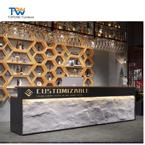 Chất lượng cao nhân tạo đá LED rượu quầy <span class=keywords><strong>bar</strong></span> cho độc quyền căn hộ - Product Image 1
