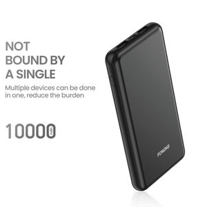 FONENG <span class=keywords><strong>2022</strong></span> Meilleure vente Banque d'alimentation P53 10.5W Tout compatible 2.1A Banque d'alimentation (10000 mAh) Capacité réelle pour le téléphone portable - Product Image 3
