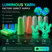 Fil Luminescent, Fil Photoluminescent pour Tricot, Crochet, Tissu Textile, Fabricant de Fil Personnalisé
