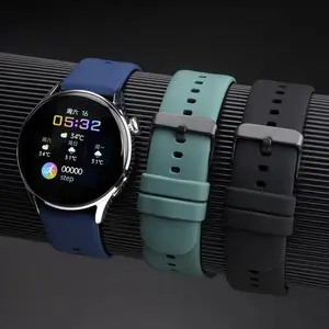 Stock Watch Replacement RTS Sublimation Blank Straps Customizable Smart Watch Silicone Band 20mm 22mm