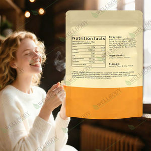 Wellbody ชาเพื่อสุขภาพชาขิงมะนาวสำเร็จรูปประโยชน์ต่อสุขภาพสำหรับชาเขียวดูแลประจำเดือนผลิตภัณฑ์บำรุงความอุดมสมบูรณ์ของผู้หญิง - Product Image 6