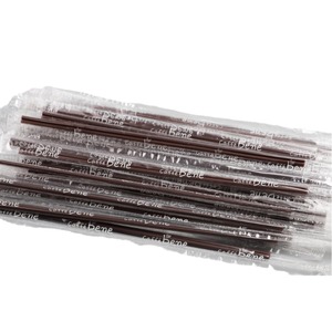 Disposable Straws Double Hole Plastic Coffee <b>Stirrer</b> 170mm For Hot Drinks Party Use Biodegradable PP Material - Product Image 2