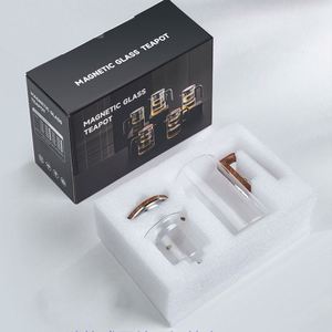 Tetera de vidrio con separación de agua y mango de madera, superventas de fábrica, tetera mágica, tetera de vidrio con filtro - Product Image 3