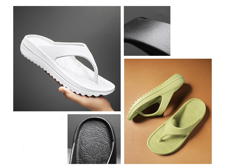 Summer Thick Flipflops Couples Home Bathroom Shoes Men Flip-flops Slippers Wholesale
