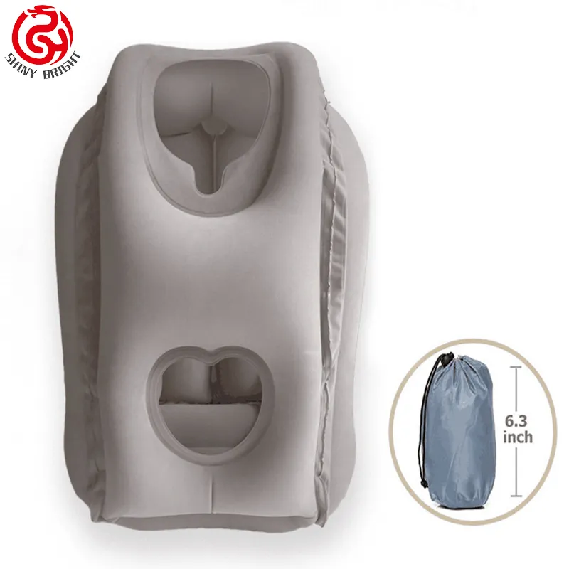 Portable pillow ultralight airplane travel memory relax rest inflatable neck pillow