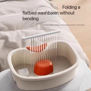 Salon Furniture Flat Wash Basin for Bed for the <b>Elderly</b> Patients with Paralysis Children Pregnant Women Wash Hair Artifacts - Product Image 1