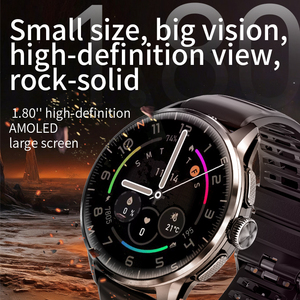 Nuevo <span class=keywords><strong>Modelo</strong></span> 2026 <span class=keywords><strong>H100</strong></span> Reloj Inteligente Android con Pantalla AMOLED de 1.8 Pulgadas y 190 Funciones °   Tarjeta SIM con Ranura para GPS y WIFI Rotatoria - Product Image 4