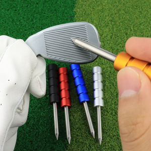 <b>Golf</b> Divot Tool Stainless Steel Single Tooth Green Repair Fork For <b>Golf</b> Course Maintenance And Practice Use - Product Image 5