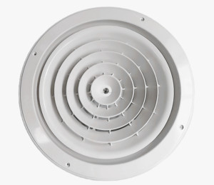 Diffusore circolare circolare circolare ABS per il diffusore per l'uscita dell'aria del sistema HVAC - Product Image 3