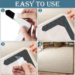 Cinta adhesiva antideslizante para alfombras de PU lavable de doble cara, muy vendida en Temu y Shein - Product Image 5