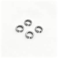 Bague de compression fendue nickelée OEM pour machines industrielles