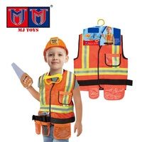 Costumes de cosplay pour enfants, vêtements d'ingénierie, uniformes de carrière, costume de jeu de rôle avec ensemble d'outils, jouets d'halloween, cadeaux