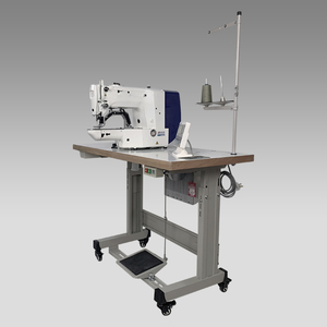 เครื่องเย็บผ้าตาไก่แบบรู<span class=keywords><strong>ก</strong></span>ระดุมสำหรับรูกระดุมทรงรูหยดน้ำอิเล็กทรอนิกอุตสาห<span class=keywords><strong>ก</strong></span>รรมความเร็วสูง - Product Image 4