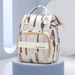 Nueva bolsa de pañales, venta al por mayor, mochila impermeable con estilo para mamá, mochila de viaje, bolsas de pañales para bebés para madre, bolsa de parturienta - Product Image 6