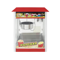 Máquina comercial de palomitas de maíz a gas de 8oz, Máquina Eléctrica de palomitas de maíz con aprobación CE, máquina automática de palomitas de maíz