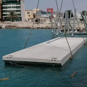 Migliore ponton yacht a vela modulare pontone galleggiante cemento ponte dock ponte
