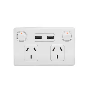Switches And Socket 13 Amp Double GPO Sockets And Switches With Double USB