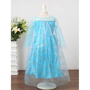 Ropa de gran oferta para niños, vestido de <span class=keywords><strong>Elsa</strong></span> Queen hecho a medida, <span class=keywords><strong>disfraz</strong></span> de Cosplay para fiesta - Product Image 3