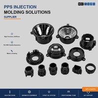 Fabricant de moulage par injection PPS sur mesure pour les couvercles optiques fabriqués selon des plans