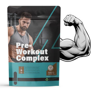 Complejo Pre-Entrenamiento en Polvo, Beta-Alanina, L-Citrulina, Creatina Monohidratada, L-Tirosina, Antioxidante para Adultos, Marca Privada OEM COA - Product Image 3