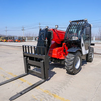 Montacargas Telescópico Diésel Tr625 con Capacidad de 2500 kg y Elevación Máxima de 5900 mm para Tiendas de Materiales de Construcción y Granjas