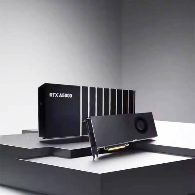 Popular Brand New RTX A5000 4GB/16GB/24GB/48GB GDDR6 Video Card Deep Learning Server GPU for Desktop Computer Fan