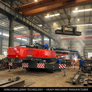 Foreuse hydraulique robuste pour ancrage, hauteur de levage 45 m, pompe Kawasaki 35 MPa, pas de 216 mm, sur chenilles minières pour le forage d'infrastructure - Product Image 5