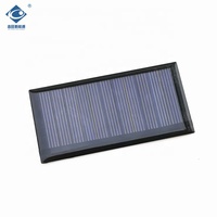 Module de panneau solaire en silicone léger, panneau solaire en résine époxy, 0,35 W, mini panneaux solaires portables, chargeur ZW-8040-5.5V