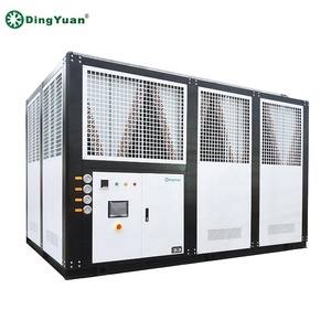 Unidades de tornillo compresor doble de 100HP para relación de alta presión esencial para equipos de refrigeración fabricación de caucho plástico - Product Image 1