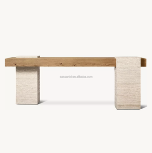 Table console Bardi de style néoclassique suédois du 19e siècle, fabrication OEM Sassanid - Product Image 2