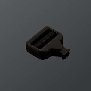 Side Release Buckle Alloy Black Adjustable For Bags Durable <b>Webbing</b> Safety Buckle Pet Accessory - Product Image 2