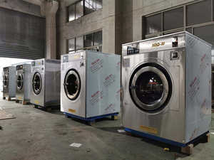 Lavadora de Ropa Industrial de 30 kg para Lavanderías Comerciales que Funciona con Monedas y de Alto Rendimiento - Product Image 5