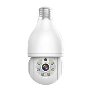 Haute qualité L01 Smart WiFi E27 3MP 360 ° panoramique sans fil PTZ CCTV caméra ampoule caméra pour la sécurité à domicile - Product Image 1