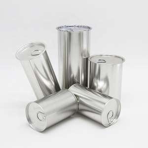 Vente en gros usine : Boîte métallique en fer blanc avec couvercles à anneau pour usage industriel chimique, impression offset, capacité 450 ml - Product Image 4