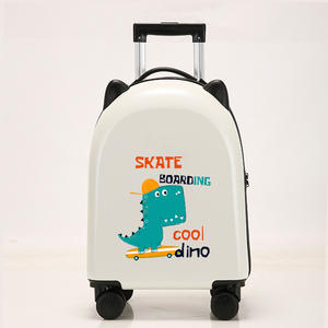 Hot Sale Anpassbares bedrucktes ABS-Gepäck für Studenten Kinder Multi color Cartoon Cute Boarding mit Spinner Caster Unisex - Product Image 5