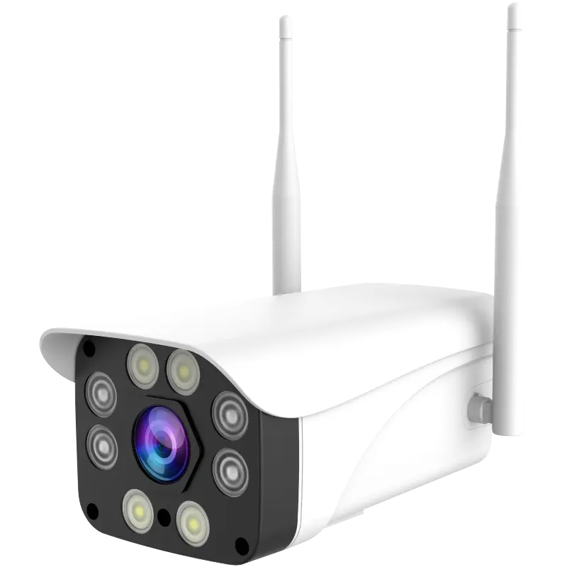 Anspo kamera peluru wifi 2MP 1080p, dengan wifi kartu SD kamera dalam/luar ruangan Audio dua arah