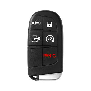 Venta al por mayor OEM 5 botones llave de coche Fob entrada remota sin llave para 2022-2023 Dodge <span class=keywords><strong>Ram</strong></span> Promaster 7FF24LXHAB 433MHz - Product Image 1