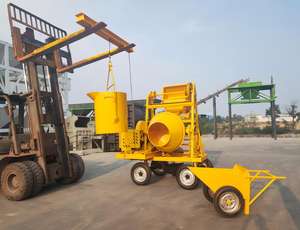 Penjualan Langsung Pabrik Mesin Pengaduk Beton Diesel dengan Pengangkat Hopper CML500 - Product Image 5