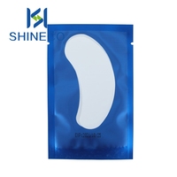 SHINECO STY-09 Ballerina Private Label Gold Finish Lash Eye Gel Pads Sheet OEM Eyelash Extensions Film Coated Non-Weaved Cloth