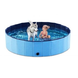Popular Folding Portable <b>Inflatable</b> Dog Swimming Pool Pet Waterproof Pool Dog <b>Bathing</b> Tubs - Product Image 1