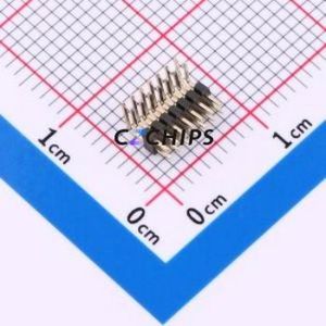 HX PZ1.0-2x7P WZ Pin Header Bent Lead Through Hole,P=1mm Connector ( Pin Structure: 2x7P )( Pitch: 1mm )( Row Spacing: 1mm ) - Product Image 1