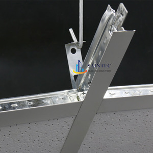 T24 hiện đại <span class=keywords><strong>T</strong></span>-Bar âm thanh Trần hệ thống treo với lưới thép mạ kẽm cho văn phòng sử dụng - Product Image 4