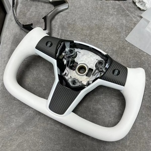 OEM ODM พวงมาลัยแบบ Yoke สำหรับ Tesla Model 3 และ Model Y ปี 2021 2022 ของแท้จากโรงงาน - Product Image 4