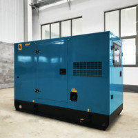 Générateur diesel silencieux Aoda sans balais à refroidissement par eau 200 kW ATS AVR électrique 250 kVA 200 kW