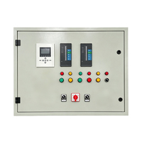 Bank Kapasitor 150kvar 200kvar 250kvar Panel Distribusi Faktor Daya Otomatis dengan Panel Distribusi MCCB Meter Analog Changeover