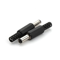 Connecteur d'alimentation CC 5521 mâle 30V 1.0A 5.5*2.1mm Prise mâle CC